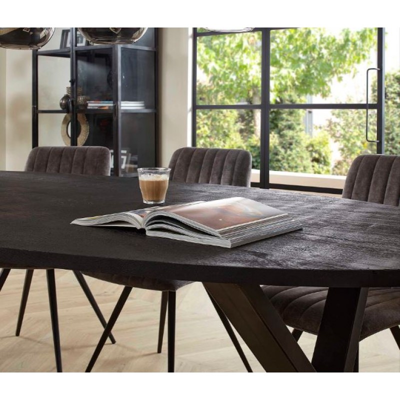 ZI Yucon Dining Table 240cm Black